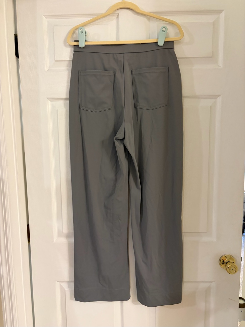 Halara DayStretch High Waisted Pockets Straight Leg Casual Pants NWT size L - Picture 2 of 6